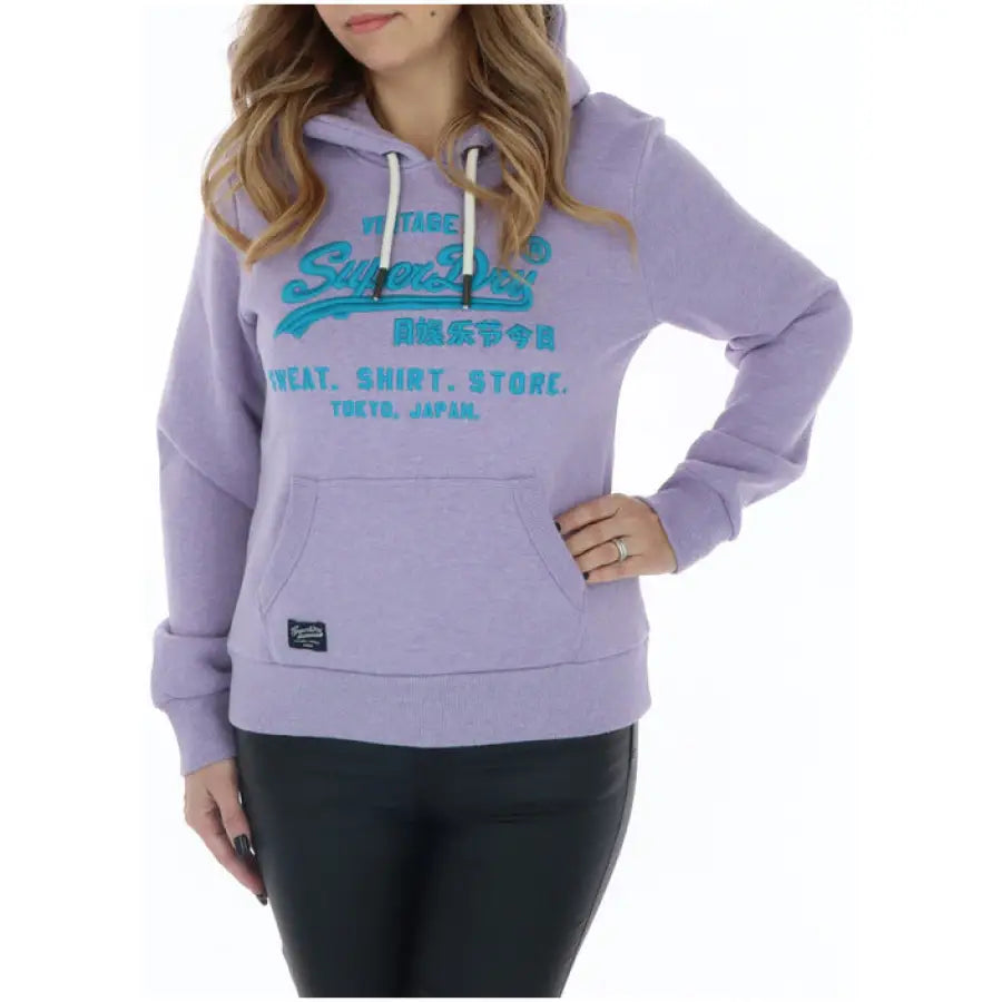 Superdry - Women Sweatshirts - purple / XS - Clothing