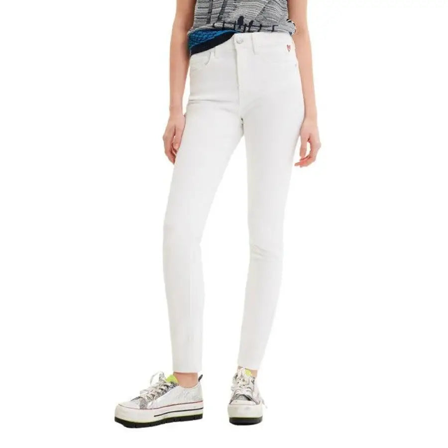 
                      
                        Desigual - Women Jeans - white / 34 - Clothing
                      
                    