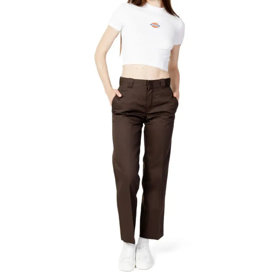 Dickies - Women Trousers - brown / W31_L32 - Clothing