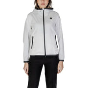 Blauer Women’s Black Long Hooded Jacket perfect for spring and summer wear