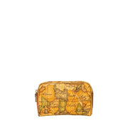 World map patterned pouch from the World Map Patterned Belt Bag and Pouch collection