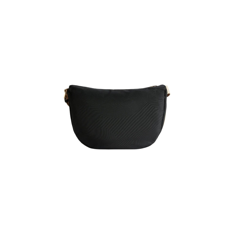 Alviero Martini Prima Classe Black Shoulder Bag with Pockets