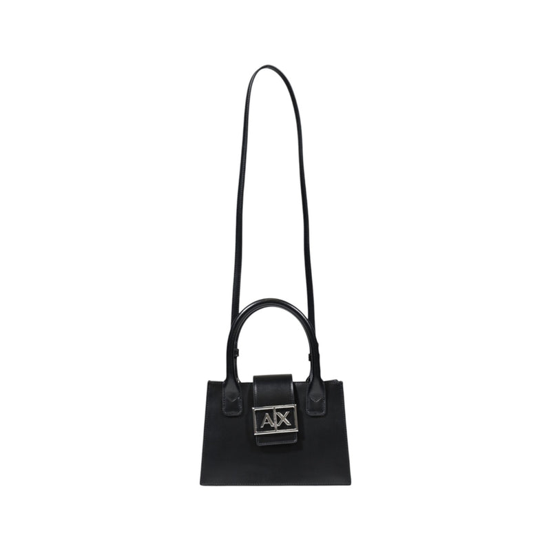 Armani Exchange Black Handbag with Shoulder Strap