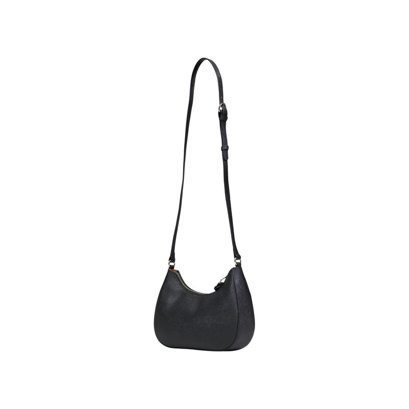 Alviero Martini Prima Classe Black Print Shoulder Bag with Zip