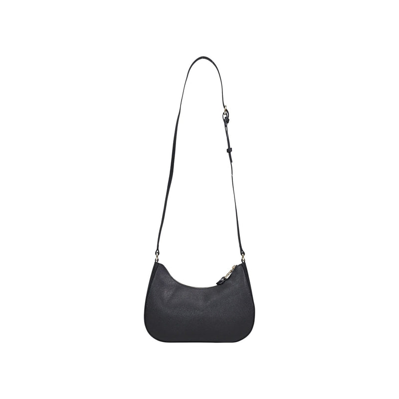 Alviero Martini Prima Classe Black Print Shoulder Bag with Zip