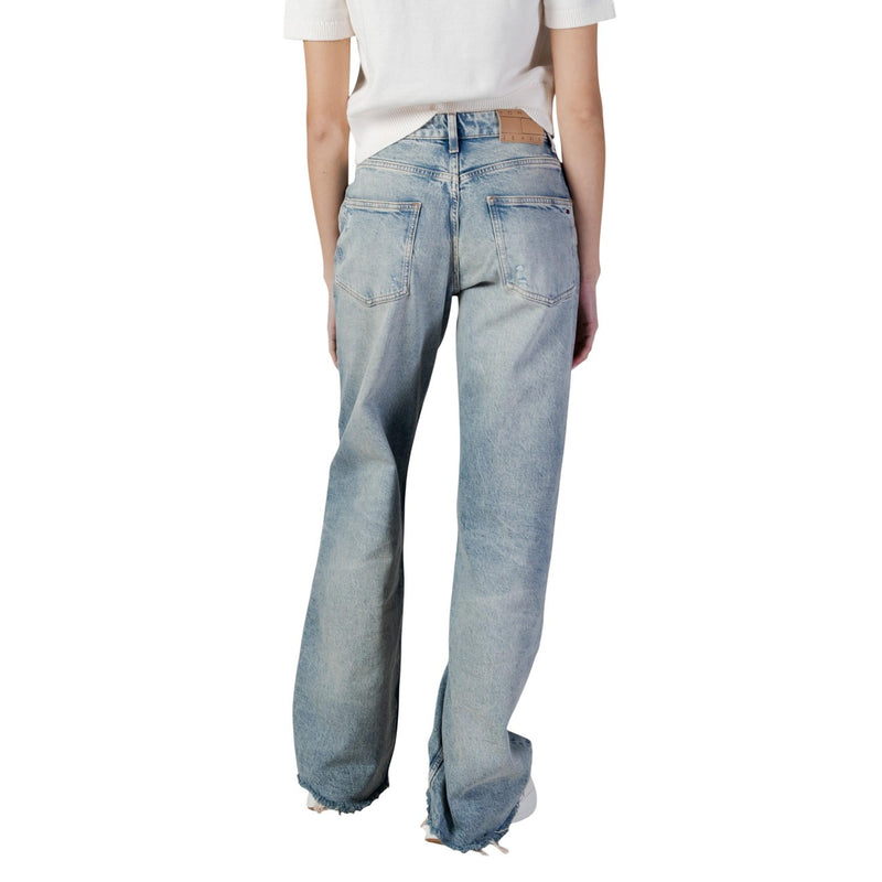Jeans pour femmes Tommy Hilfiger en coton biologique bleu