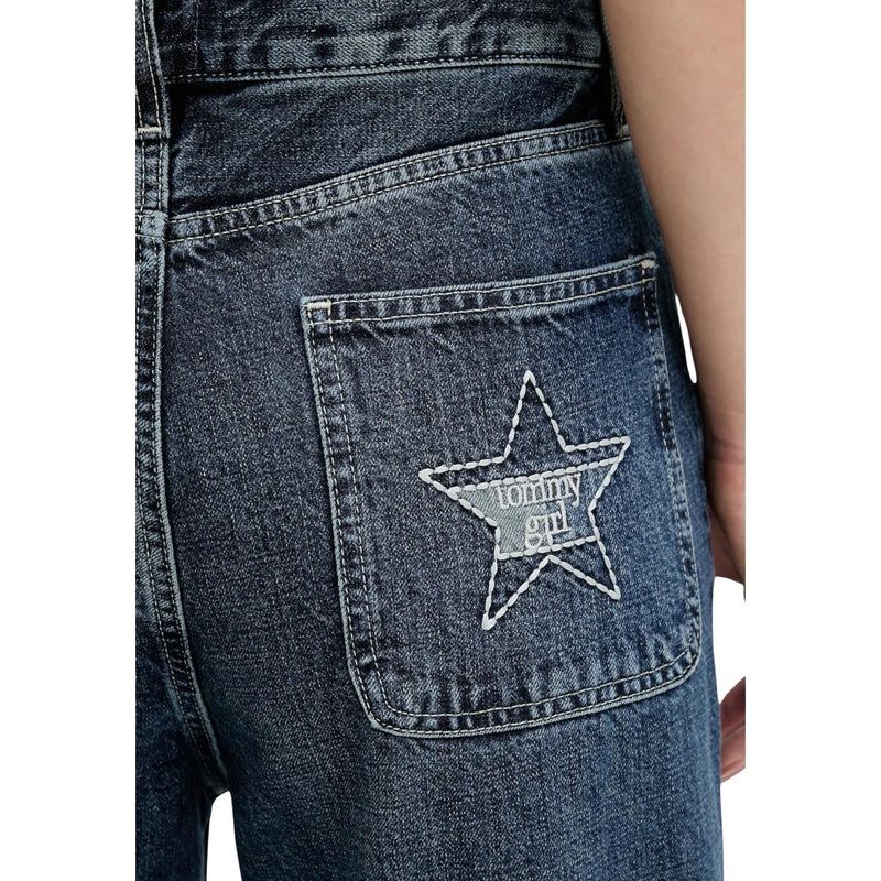 Jean bleu en coton biologique pour femme Tommy Hilfiger