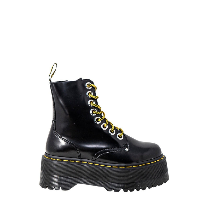 Dr. Martens Women's Black Leather Lace-Up Boots