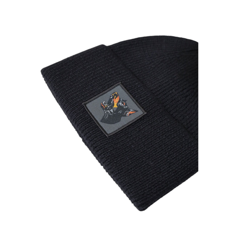Antony Morato Black Wool Blend Cap for Men Made for Comfort