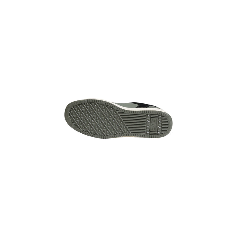 Ea7 Hommes Vert Baskets Automne Hiver