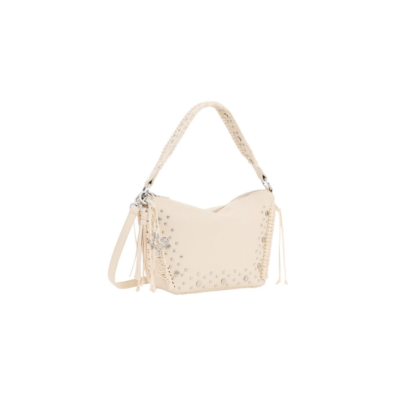 Desigual Beige Women's Handbag with Shoulder Strap