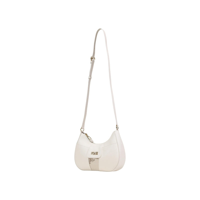 Alviero Martini Prima Classe Beige Print Shoulder Bag with Zip
