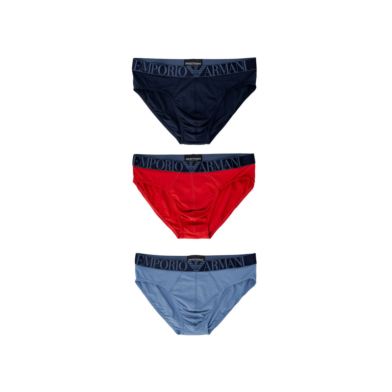 Emporio Armani Men's Blue Print Underwear
