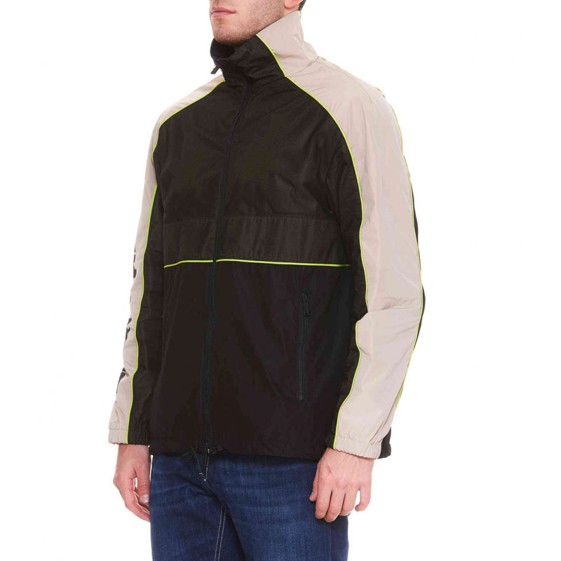 Dsquared2 Men Black Turtleneck Zip Blazer Spring Summer