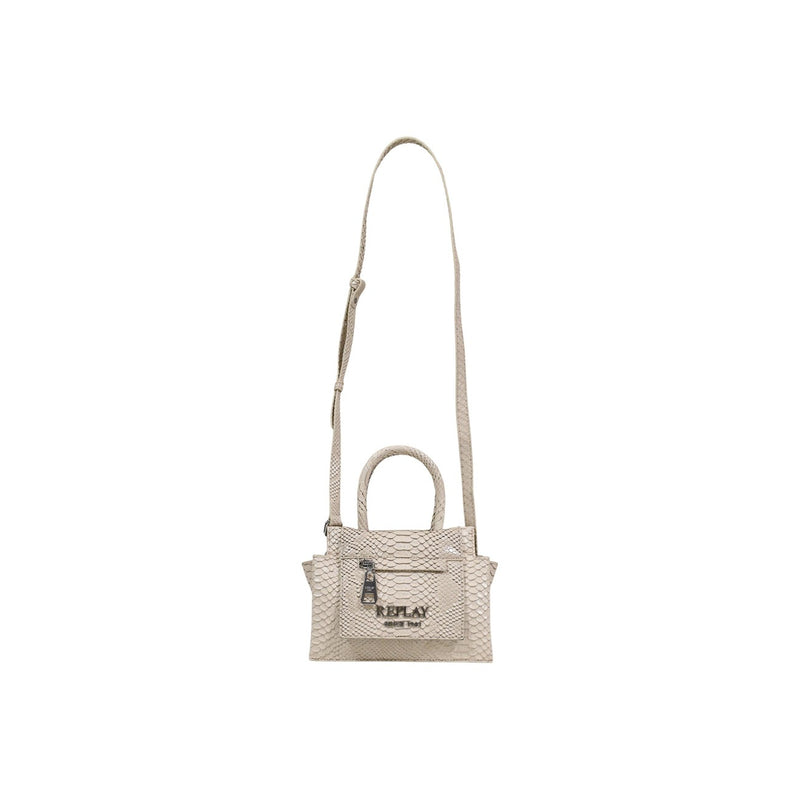 Grey Handbag with Multiple Pockets by Replay