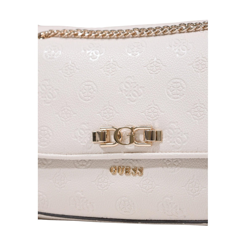 Guess Beige Handbag with Pockets Spring Summer Collection