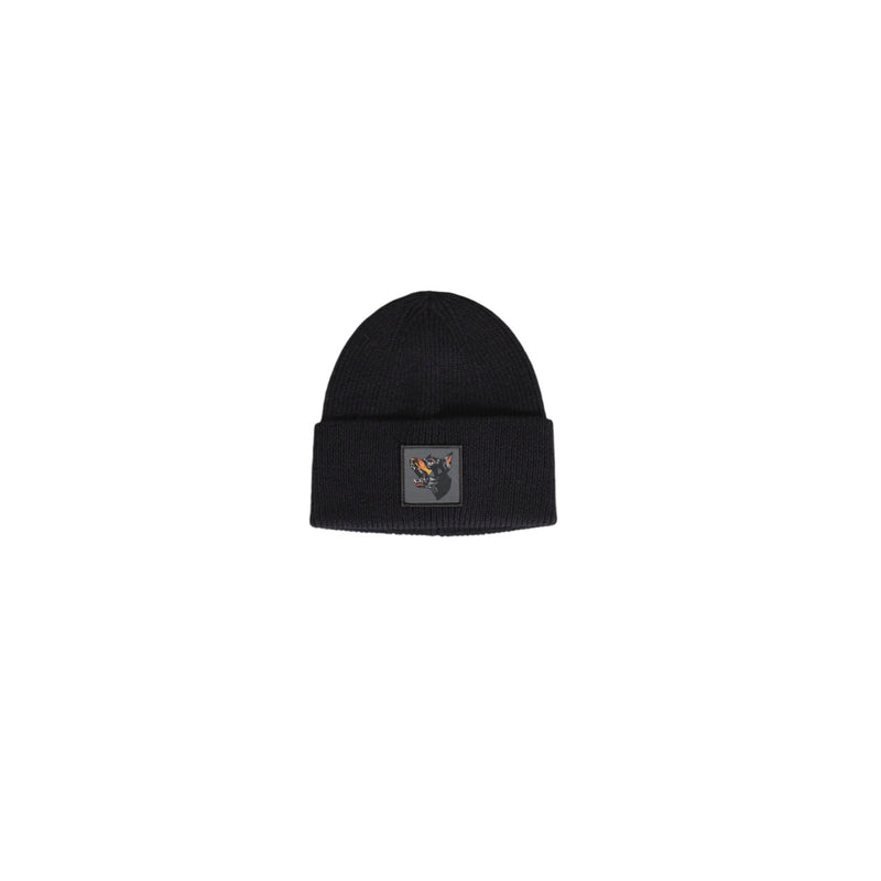 Antony Morato Black Wool Blend Cap for Men Made for Comfort