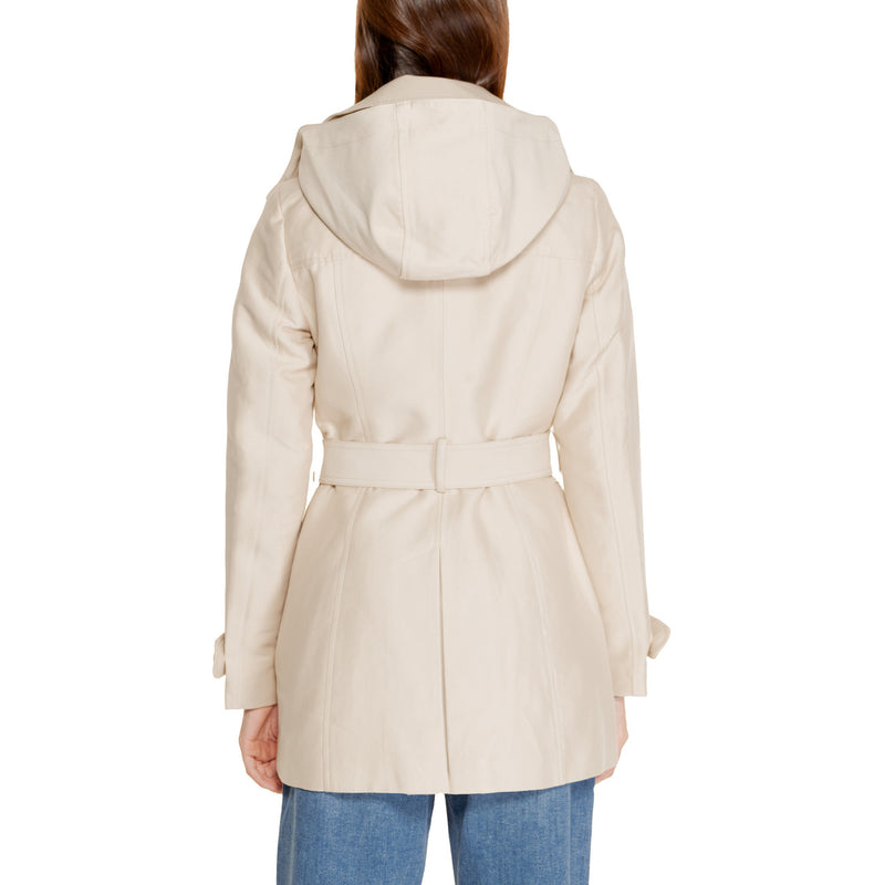 Blazer long beige Morgan De Toi avec poches avant