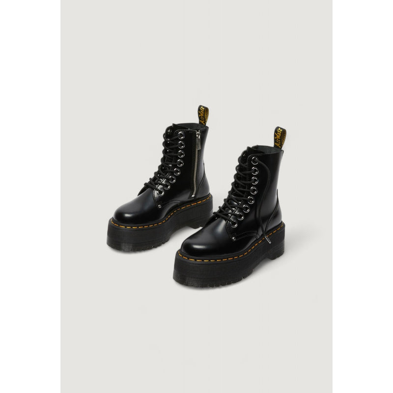 Dr. Martens Women's Black Leather Lace-Up Boots