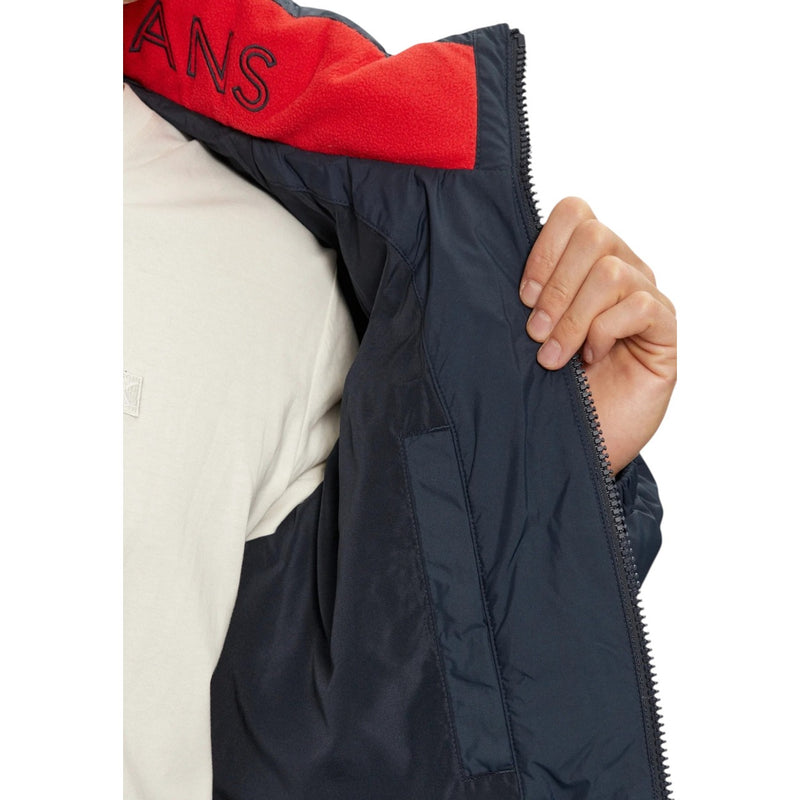 Tommy Hilfiger Blue Hooded Nylon Jacket for Men