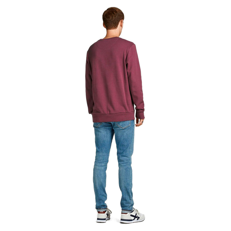 Jack & Jones Men's Bordeaux Knit Sweater