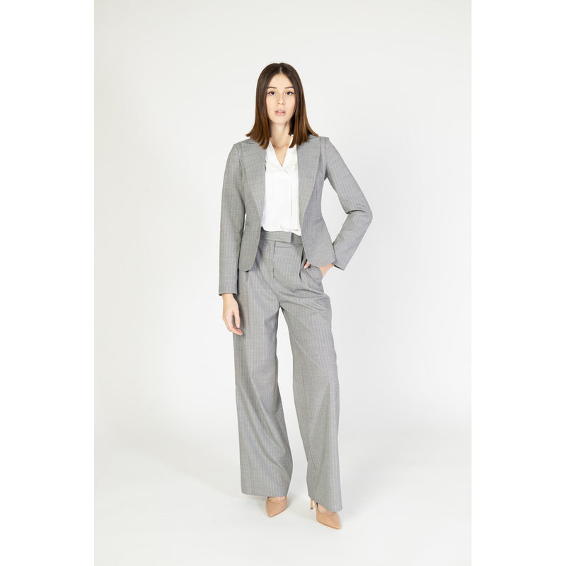 Rinascimento Pantalon à rayures roses pour femmes