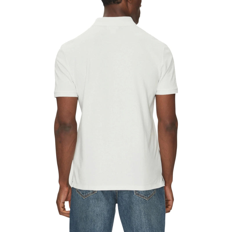 Calvin Klein Jeans White Cotton Polo Shirt for Men