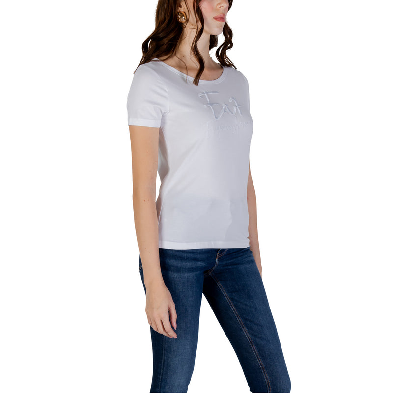 White Short Sleeved T Shirt