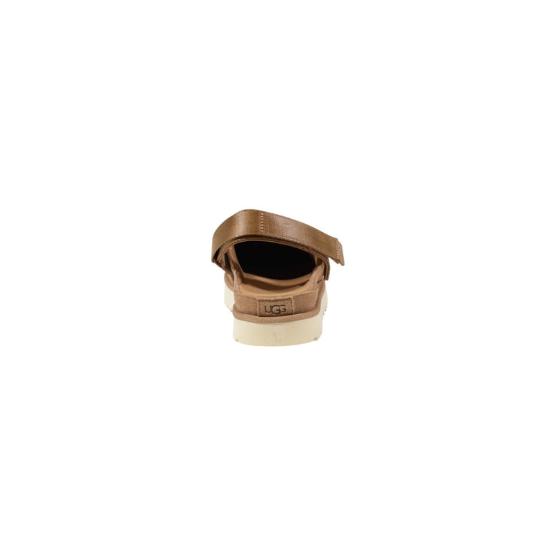 UGG Women's Beige Polyester Spring Summer Slippers