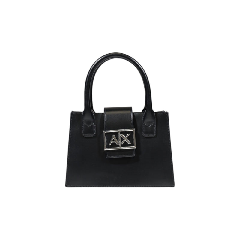Armani Exchange Black Handbag with Shoulder Strap
