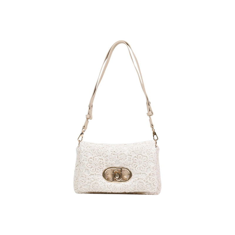 Liu Jo Beige Handbag with Shoulder Strap and Pockets