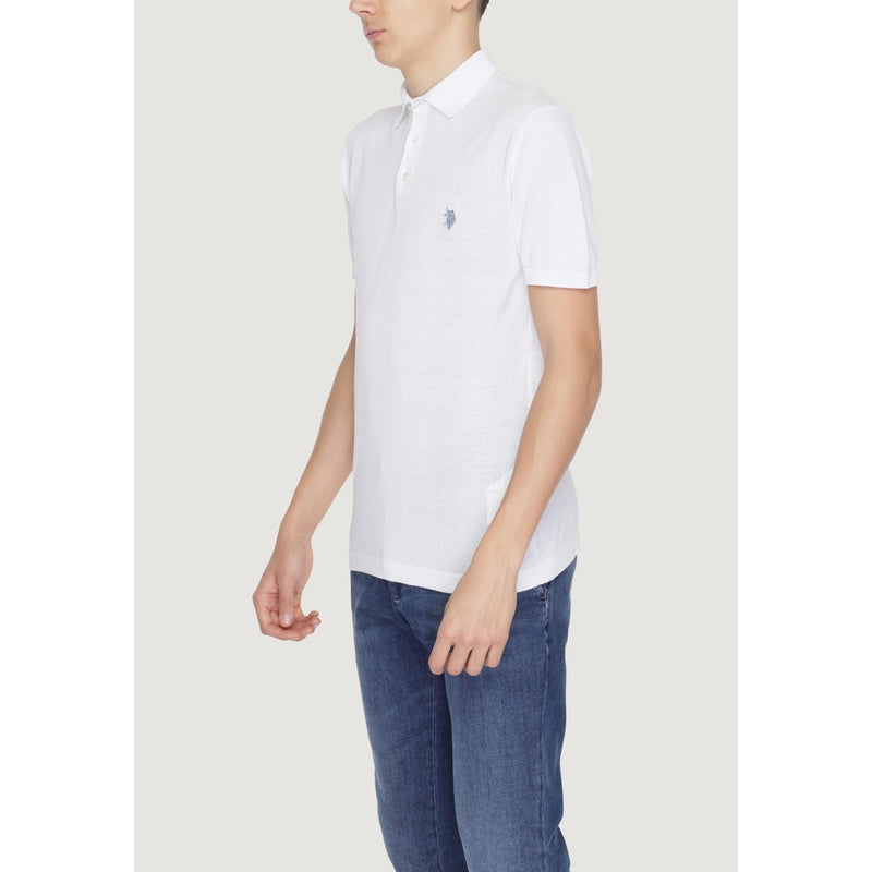 Men's White Polo Shirt
