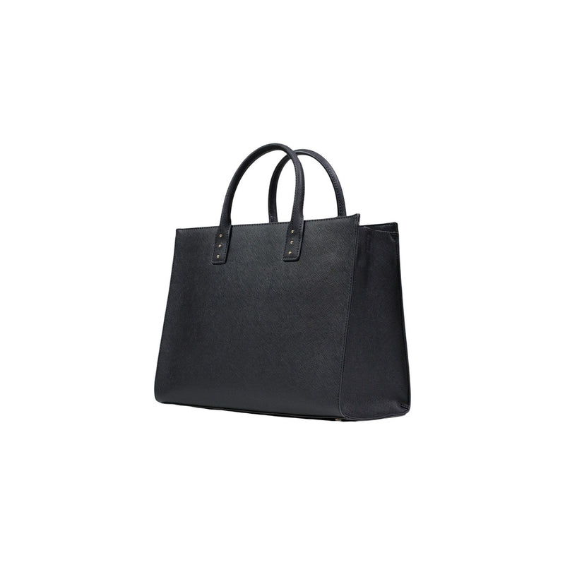 Liu Jo Black Polyurethane Handbag with Shoulder Strap