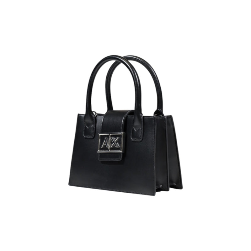 Armani Exchange Black Handbag with Shoulder Strap
