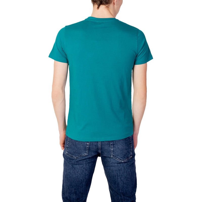 US Polo Assn Men Green T-Shirt for Spring and Summer