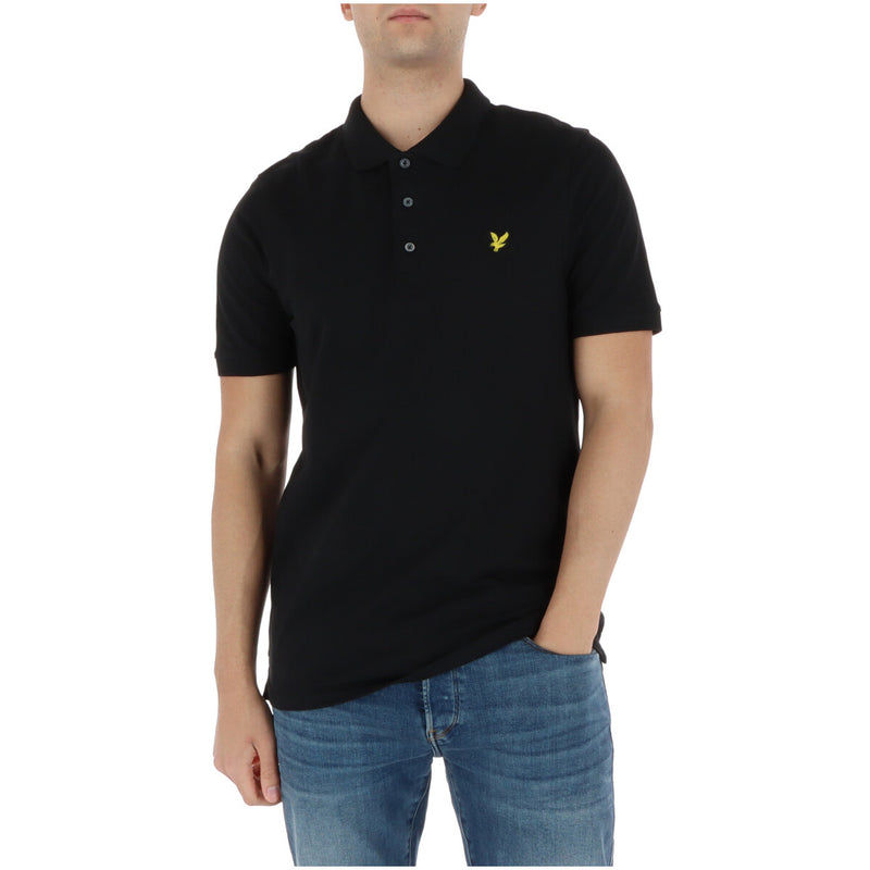 Lyle & Scott Men's Black Polo Shirt