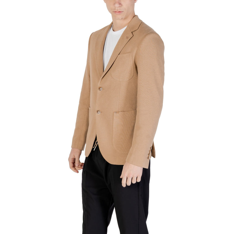 Gianni Lupo Beige Spring Summer Blazer for Men