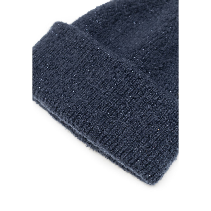 Casquette en Polyester Bleu pour Femmes pour l'Automne et l'Hiver