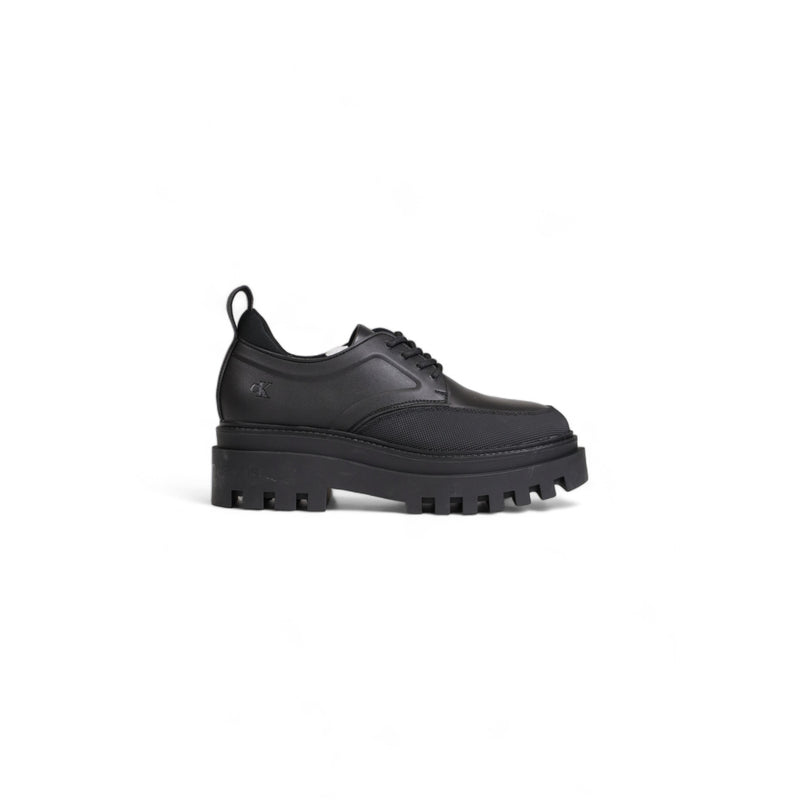 Chaussures à lacets pour femmes Calvin Klein, noires