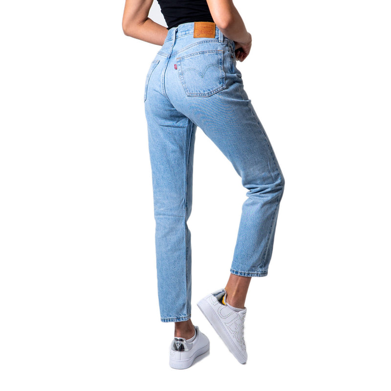 Jeans Levi's bleu femme avec effet usé