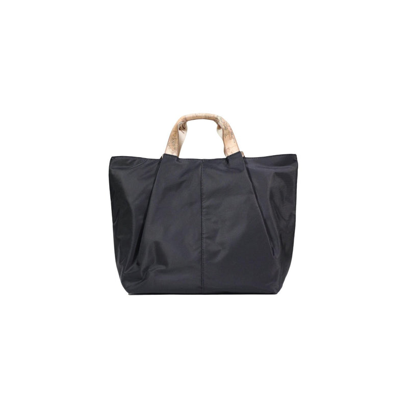 Alviero Martini Prima Classe Black Handbag with Zip Pockets