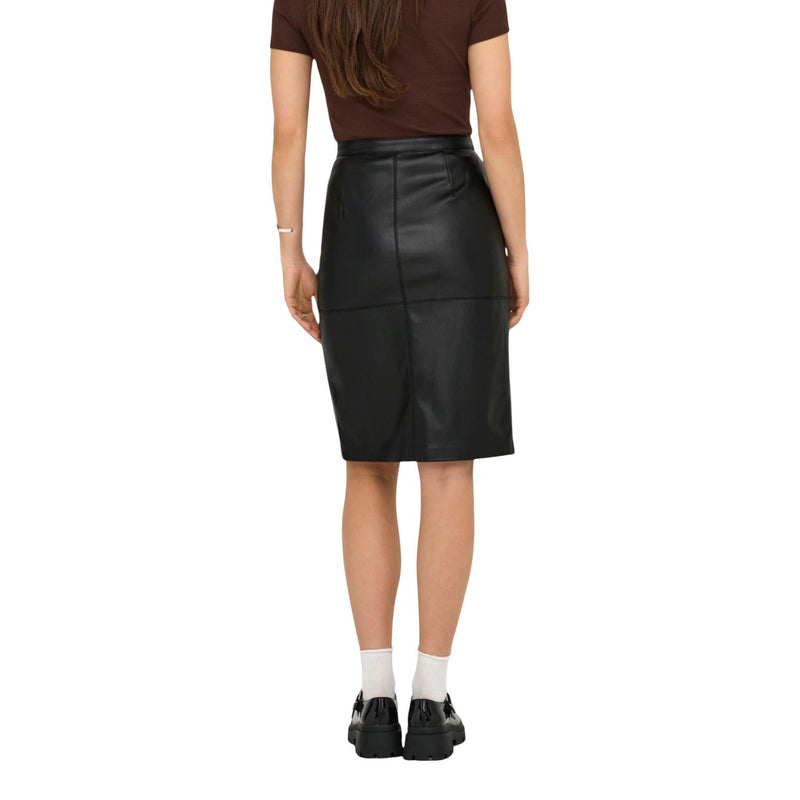 Jupezip en Polyester Noir pour Femmes Automne Hiver