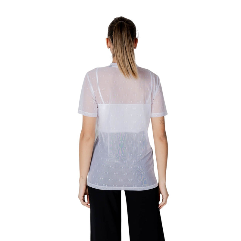 Top transparent pour femmes avec débardeur blanc