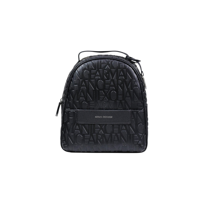 Armani Exchange Black Polyester Rucksack for Women