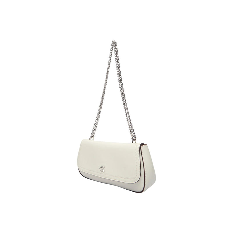 Calvin Klein White Spring Summer Shoulder Bag with Pocket