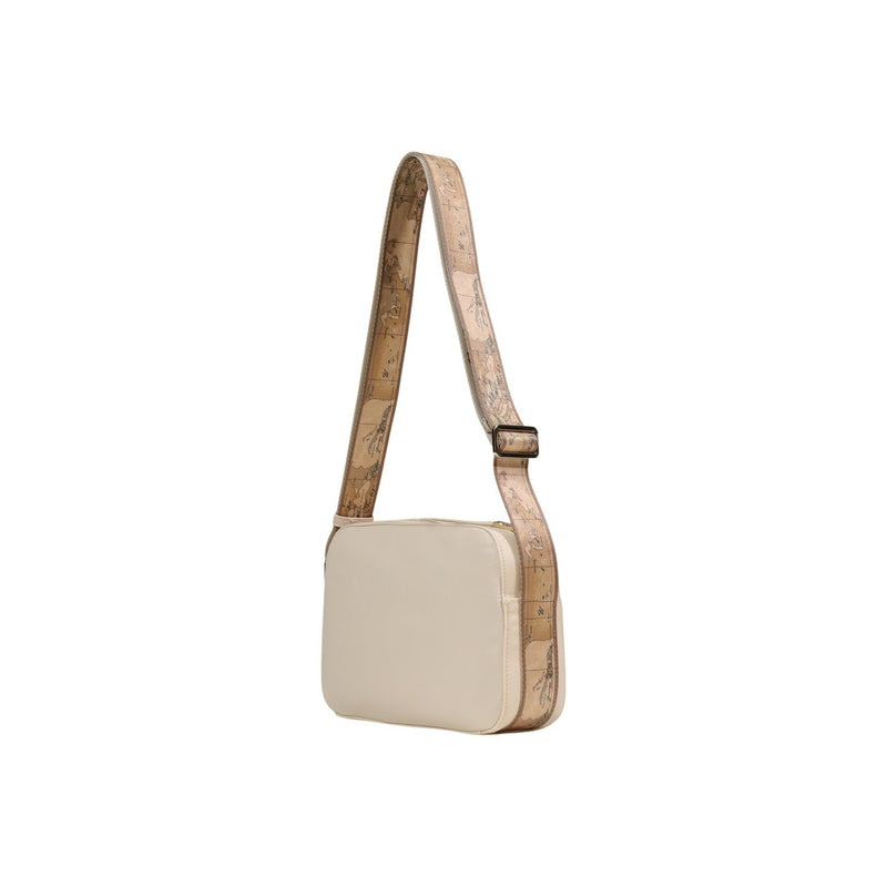 Sacoche Épaule Beige Alviero Martini Prima Classe avec Poches