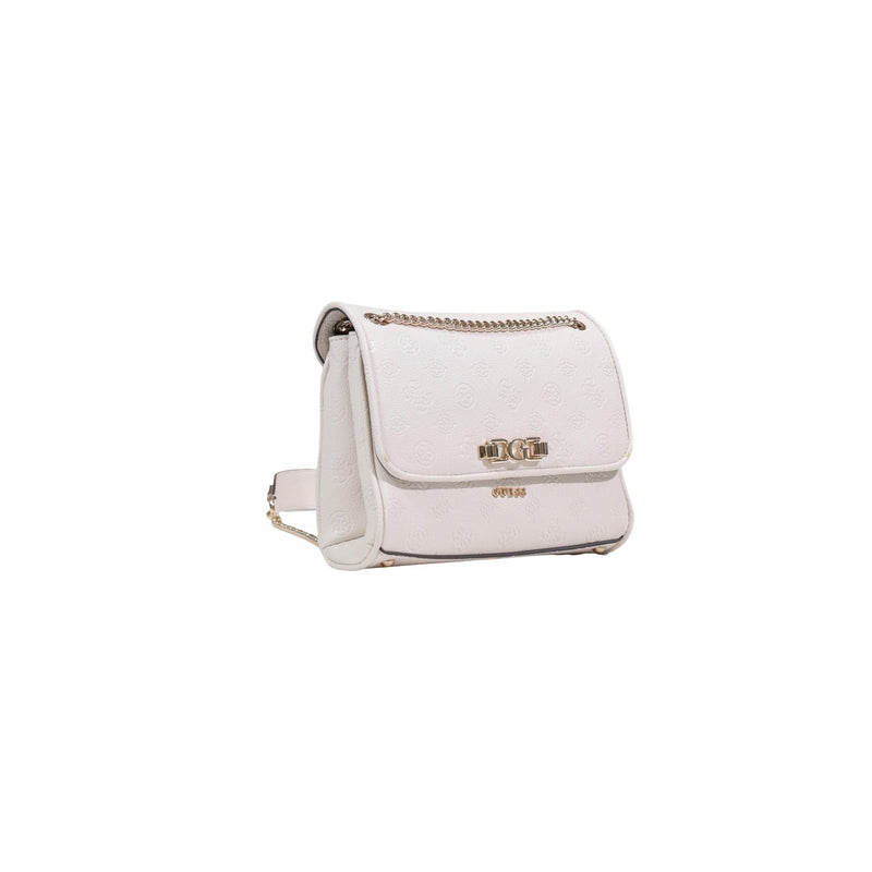 Guess Beige Handbag with Pockets Spring Summer Collection