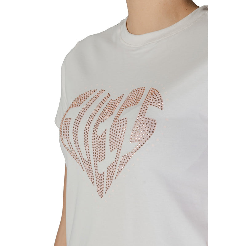Guess Active Women's Short-Sleeve T-Shirt White with Print