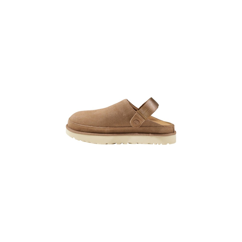 UGG Women's Beige Polyester Spring Summer Slippers