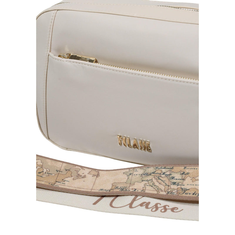 Sacoche Épaule Beige Alviero Martini Prima Classe avec Poches